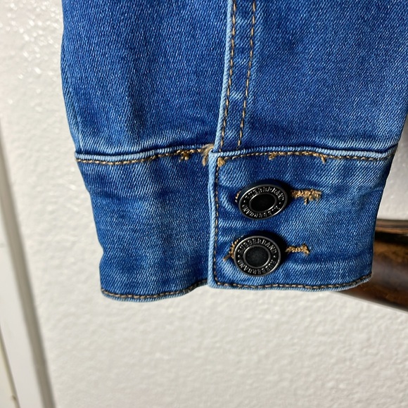 Women’s size extra large rubberband denim jacket - Picture 5 of 13